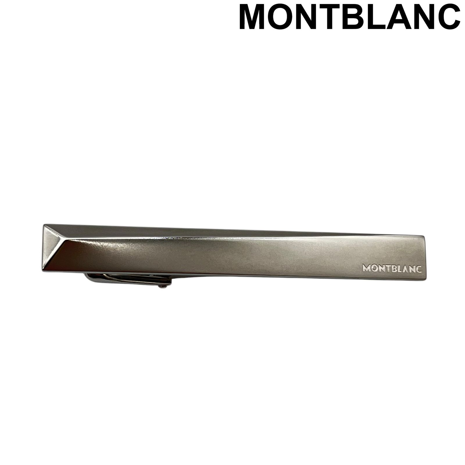 モンブラン MONTBLANC ネクタイピン スーツ ファッションアイテム アクセサリー 小物 雑貨 シルバー色 メンズ 6V585
