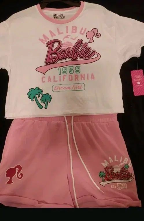 バービー マリブ 半袖 セット ピンク