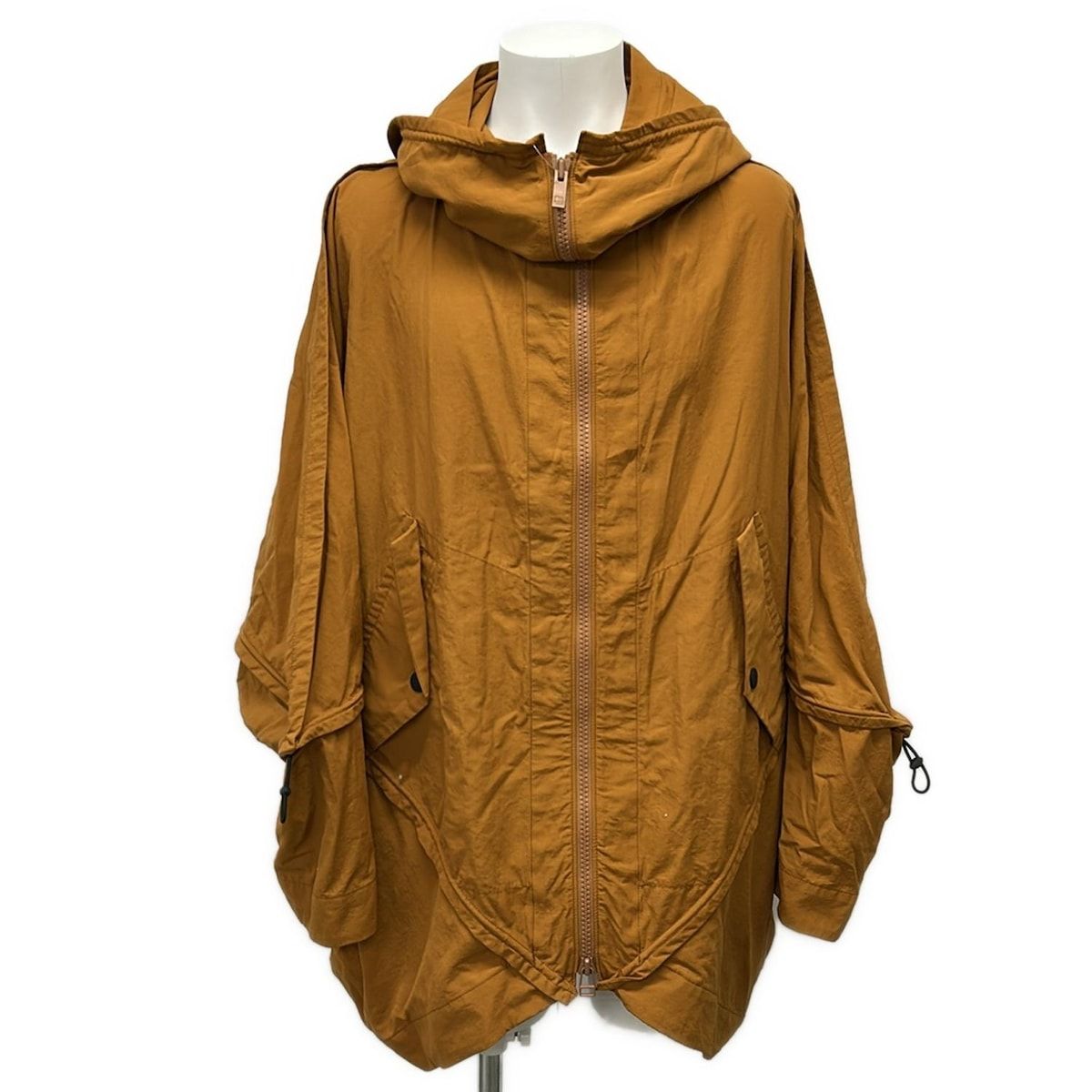 HOMME PLISSE ISSEY MIYAKE(オム プリッセ イッセイ ミヤケ) ブルゾン サイズ3 L メンズ - オレンジ 長袖/ジップアップ/春/秋