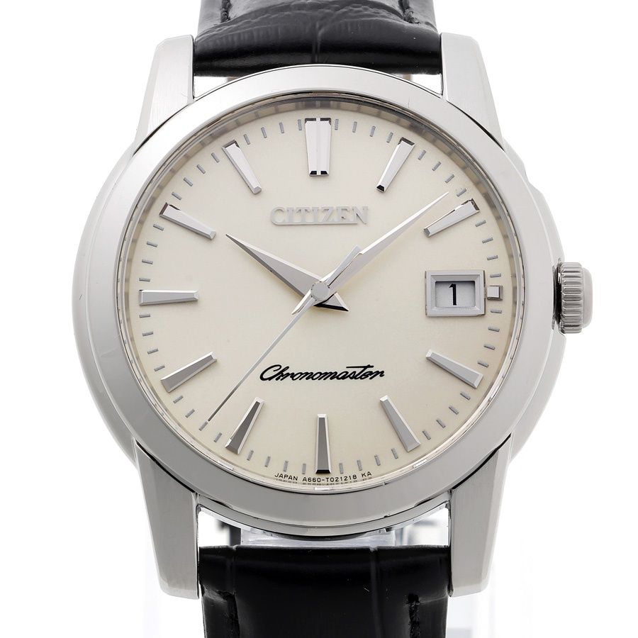 シチズン / CITIZEN　ザ・シチズン クロノマスター　CTQ57-1203 / A660-T013368　アイボリー　クオーツ 【中古】