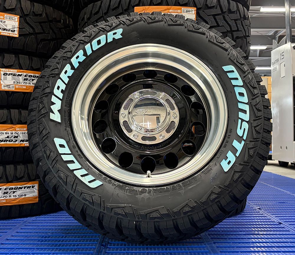 プレマシー CREW 215/70R16 タイヤホイール 2本 K61064 ガルシアシスコ タイプ2 ジムニー ノマド シエラ 等 タイヤホイール