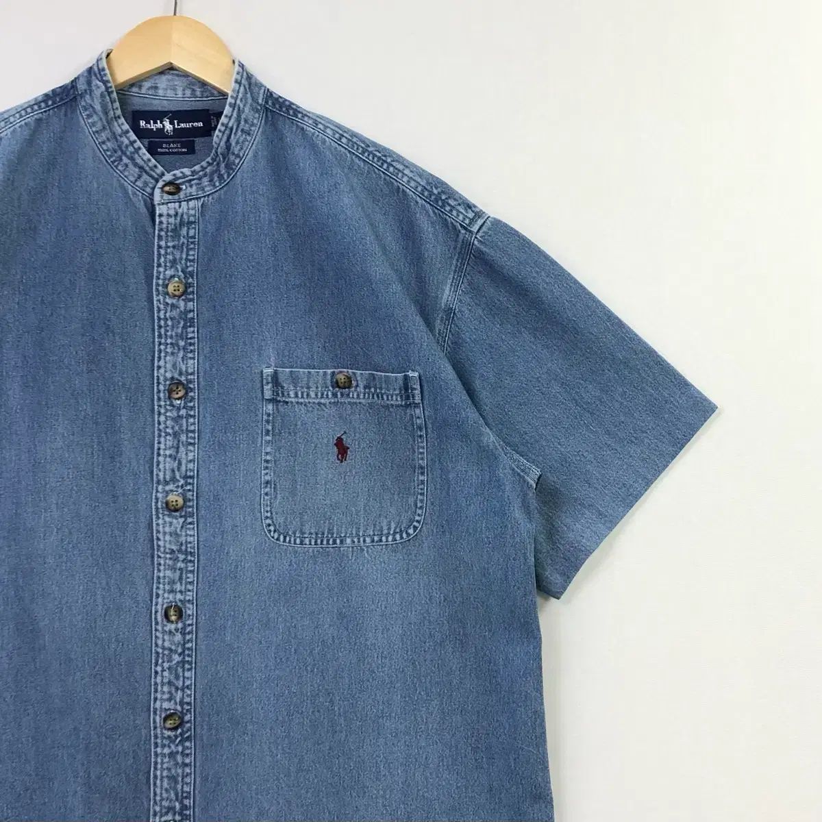 XL ポロ デニム シャツ