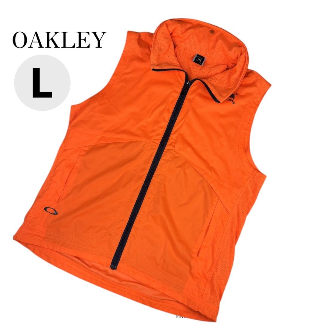 ワケあり OAKLEY skull prevent vest オークリー ナイロンベスト ZAMZA