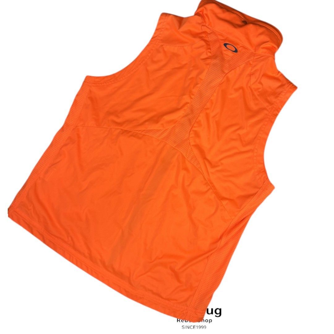 ワケあり OAKLEY skull prevent vest オークリー ナイロンベスト ZAMZA