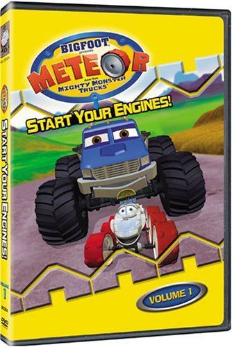 Meteor Mighty Monster Trucks 1: Start Your Engines [DVD]