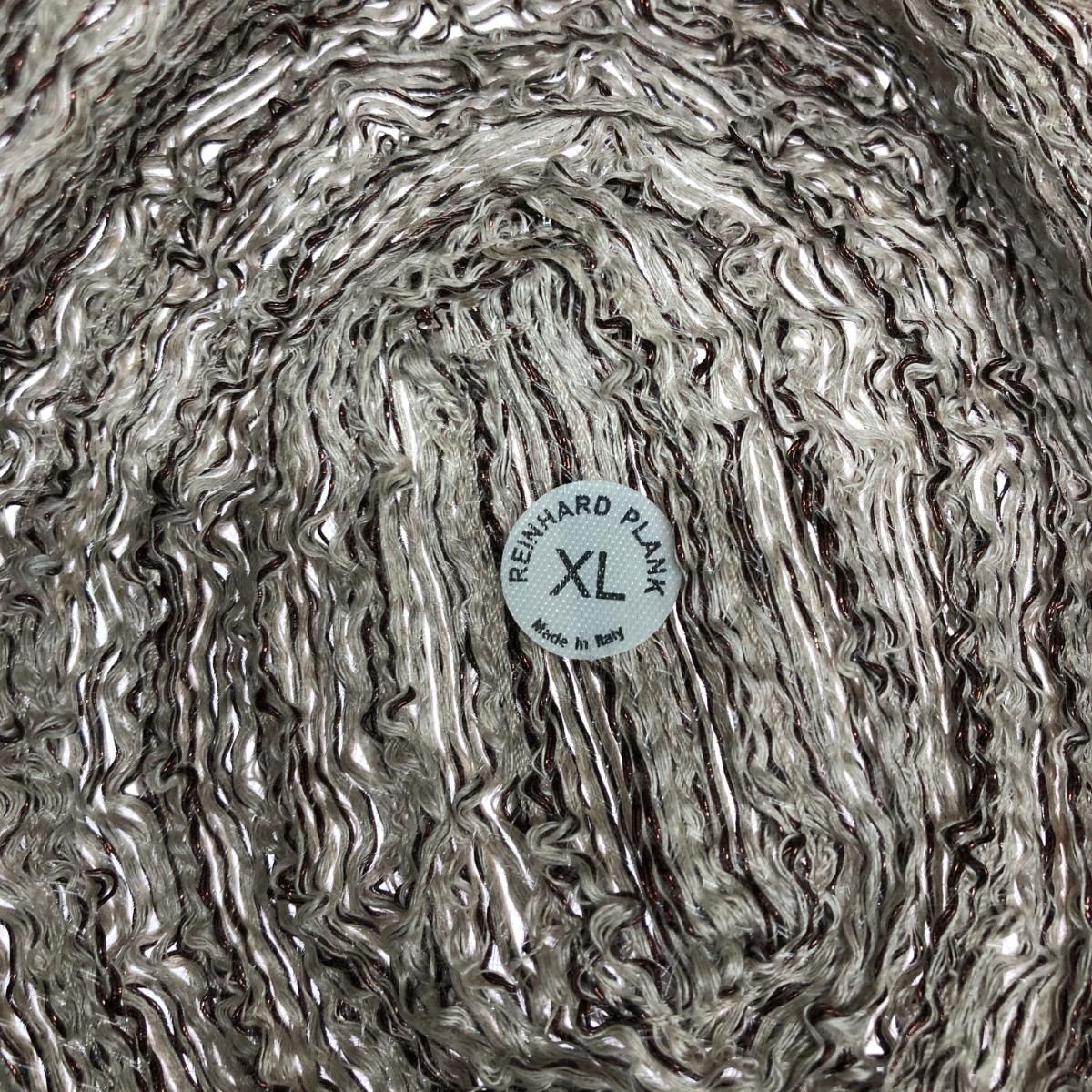 REINHARD PLANK レナードプランク ハット XL 絹 綿 ブラウン メンズ