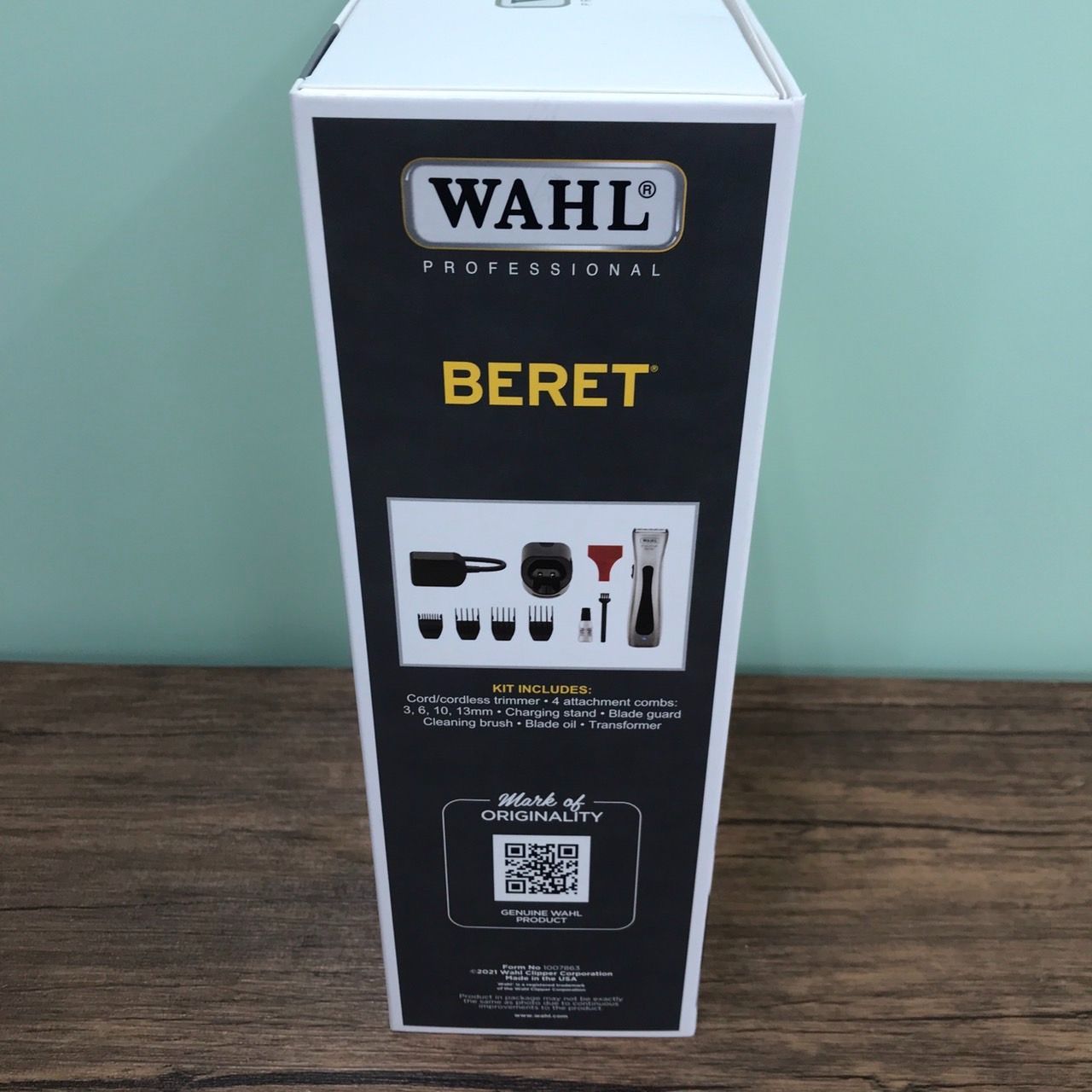 WAHL ウォール BERET ベレ トリマー コードレス シェーバー 送料無料