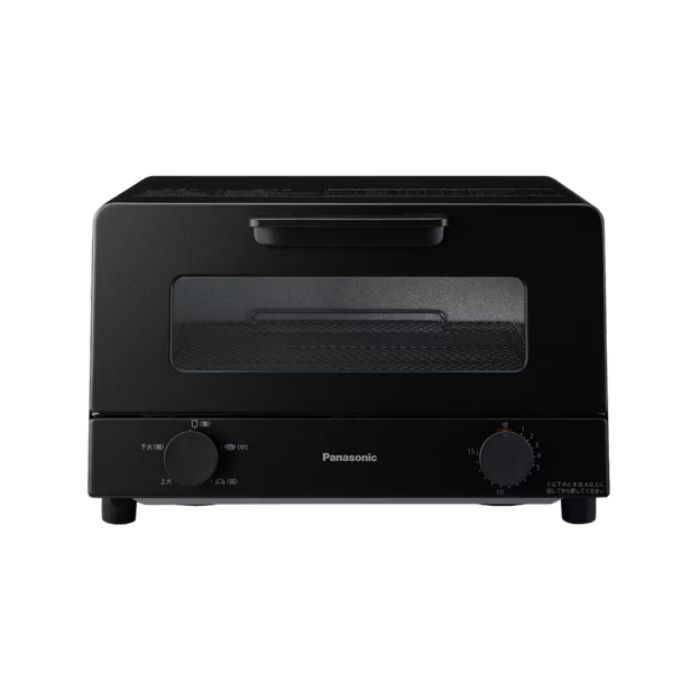 【新品】パナソニック オーブントースター NT-D500-K ブラック Panasonic トースト4枚焼き コンパクトサイズ 2ダイヤル操作火力5段切換