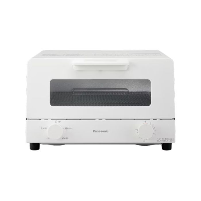 【新品】パナソニック オーブントースター NT-D500-W ホワイト Panasonic トースト4枚焼き コンパクトサイズ 2ダイヤル操作火力5段切換