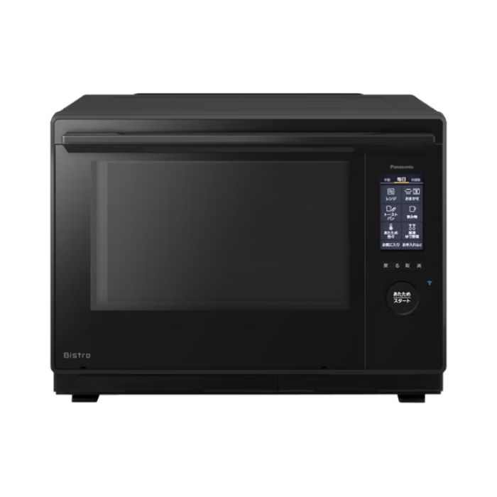 【新品】パナソニック 30L スチームオーブンレンジ Bistro ビストロ NE-UBS10E-K ブラック Panasonic 過熱水蒸気 ２段調理 コンベクションオーブン ワイド＆フラット たて開き