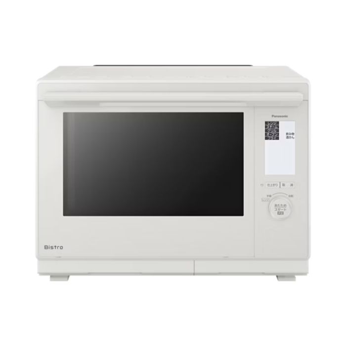 【新品】パナソニック 30L スチームオーブンレンジ Bistro ビストロ NE-BS9E-W オフホワイト Panasonic 過熱水蒸気 ２段調理 コンベクションオーブン ワイド＆フラット たて開き