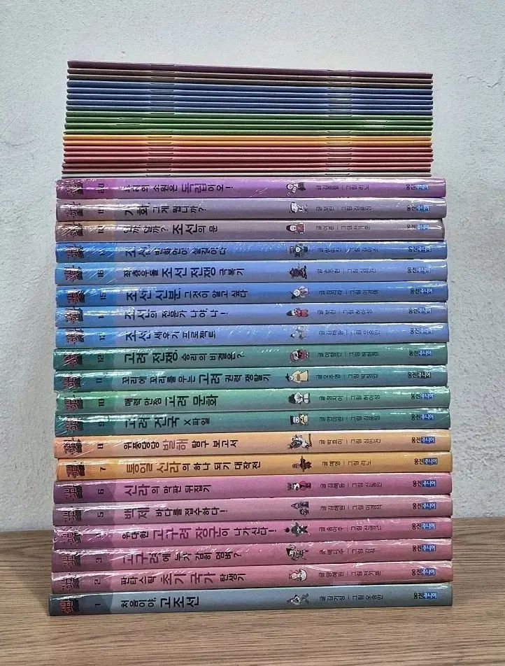 Woongjinジュニア 面白さ満載 韓国史 40巻 セット