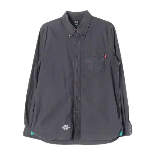 STU(MEN - S)コットン ポケット POINT ボタンアップ シャツ