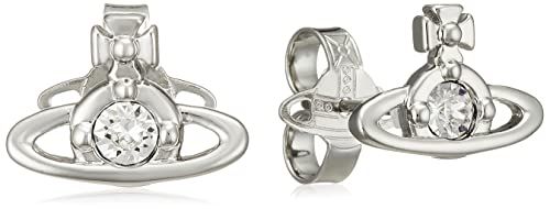 [ヴィヴィアンウエストウッド] NANO SOLITAIRE 真鍮 ピアス(新型) 62010037/02P116 レディース [並行輸入品]pms