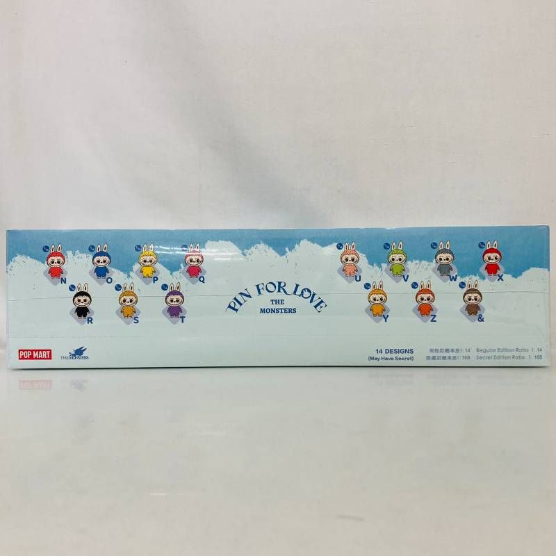 シュリンク未開封】 POP MART PIN FOR LOVE THE MONSTERS ボックス