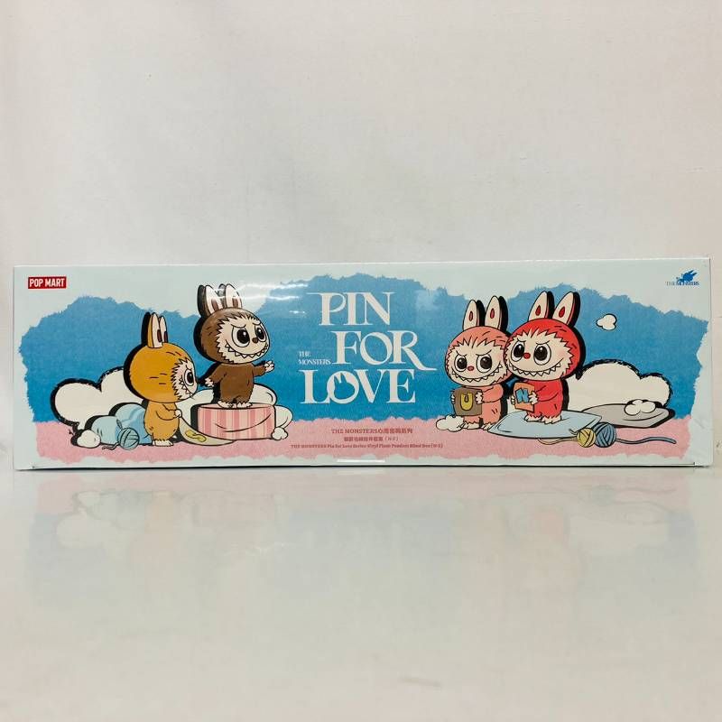 シュリンク未開封】 POP MART PIN FOR LOVE THE MONSTERS ボックス
