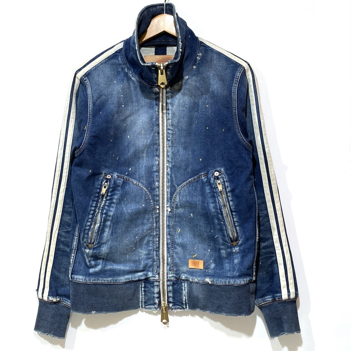 TMT ティーエムティー デニムジャケット Gジャン Sサイズ ※中古 【津山