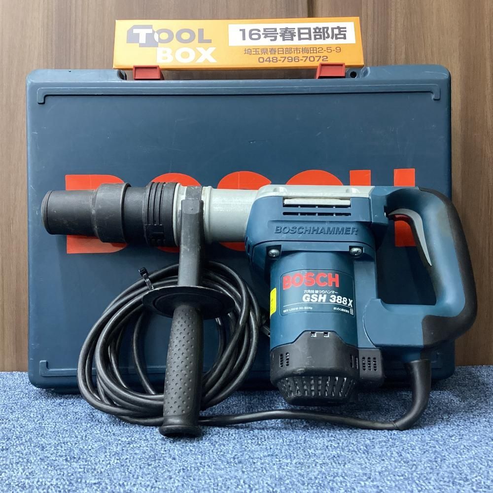 【中古】BOSCH/ボッシュ GSH388X 破つりハンマー 【201】