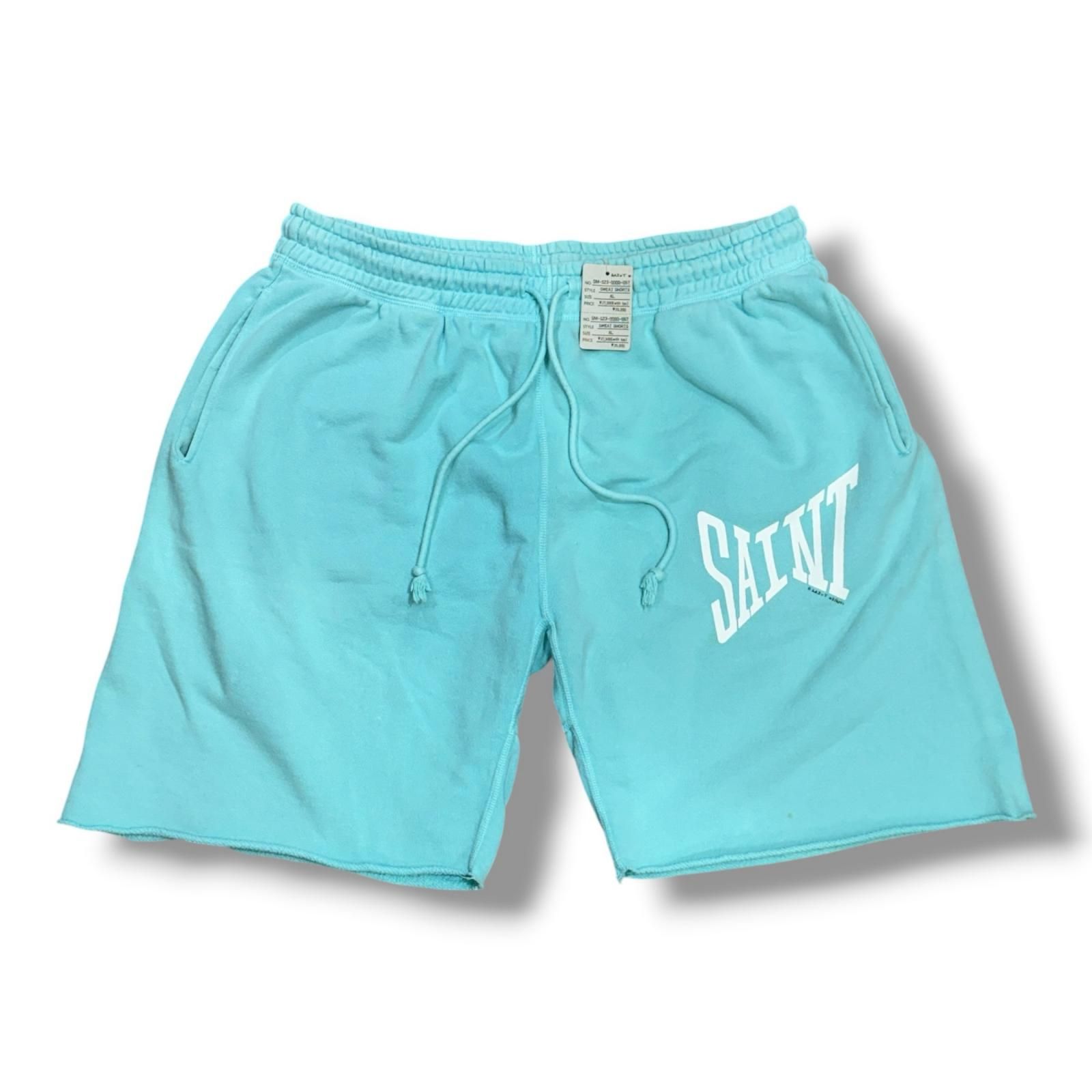 SAINT MICHAEL 23SS SWEAT SHORTS プリント スウェット ハーフパンツ