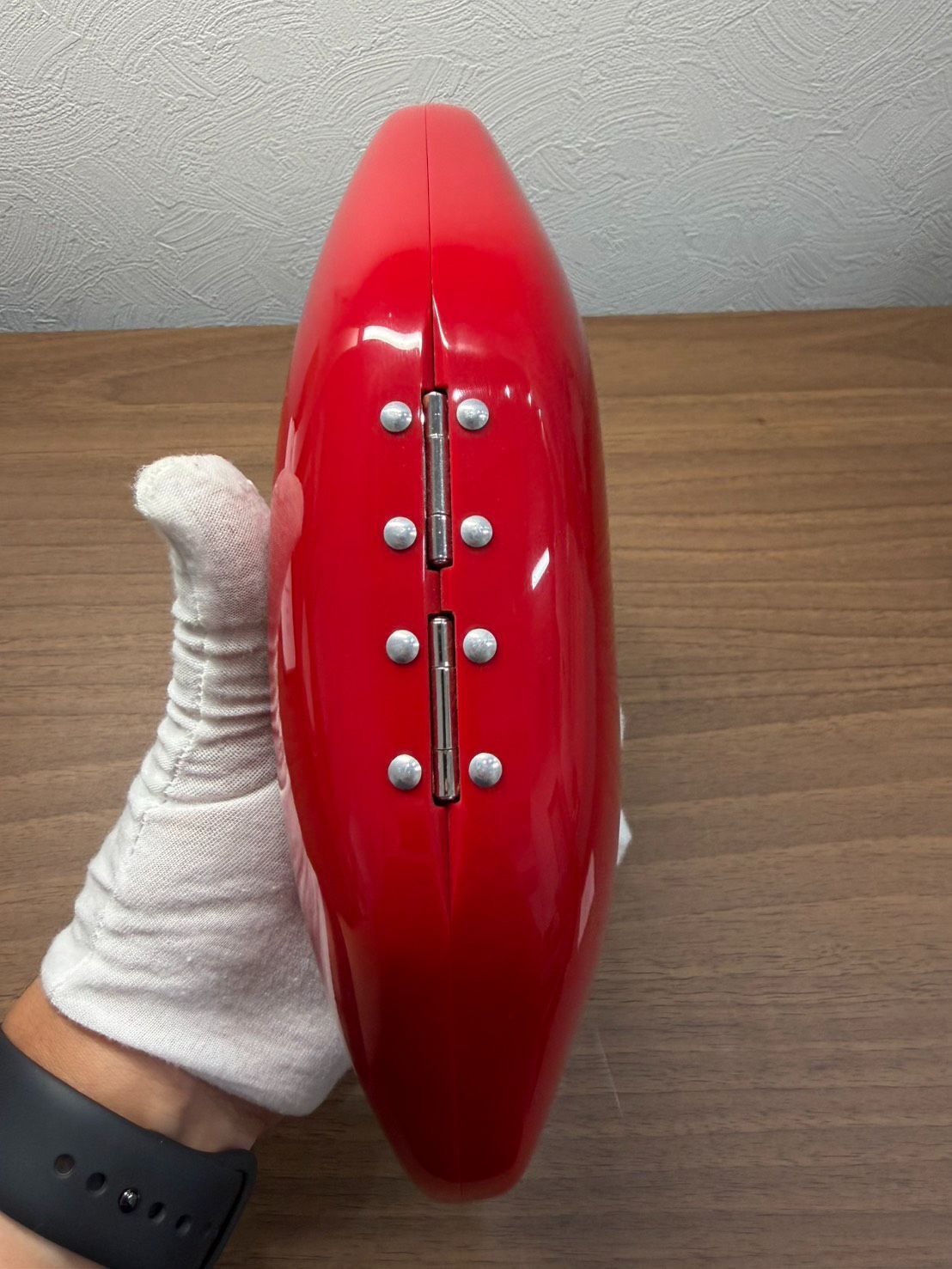 美品】ルルギネス LULU GUINNESS リップ型 アクリル Perspex クラッチ