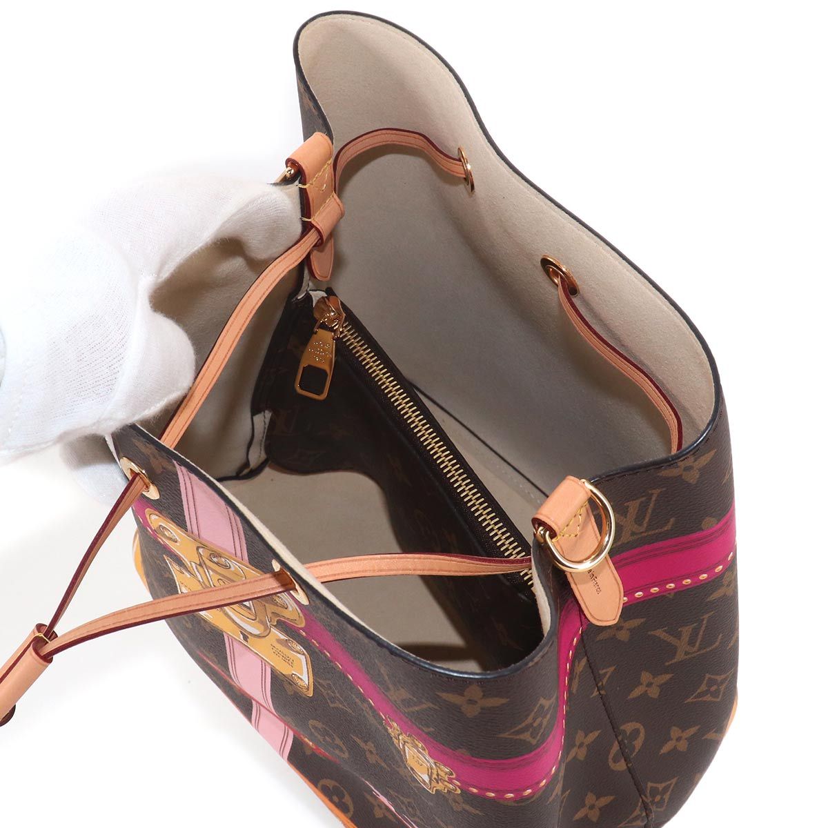 新品同様 ルイ ヴィトン LOUIS VUITTON サマートランク トロンプルイユ 