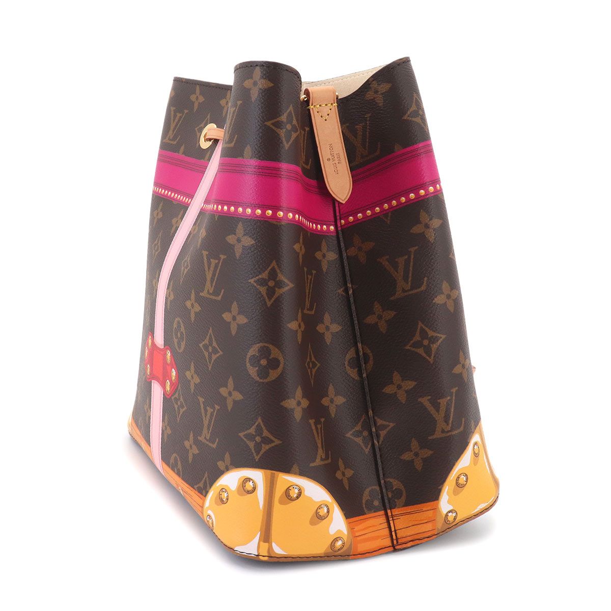 新品同様 ルイ ヴィトン LOUIS VUITTON サマートランク トロンプルイユ 