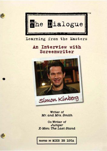 Dialogue Series: Simon Kinberg [DVD]