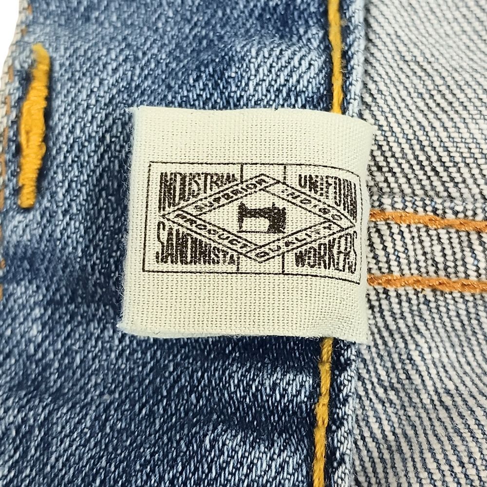 SANDINISTA サンディニスタ 加工 ストレッチ デニムパンツ