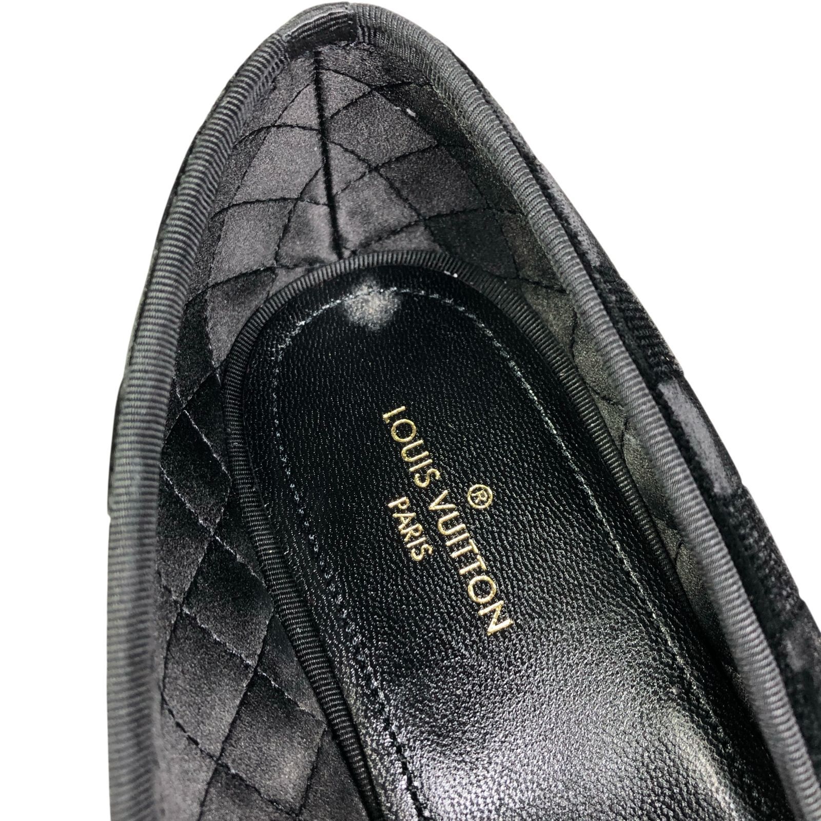 未使用【ルイヴィトン】本物 LOUIS VUITTON 靴 25cm オートゥイユ 