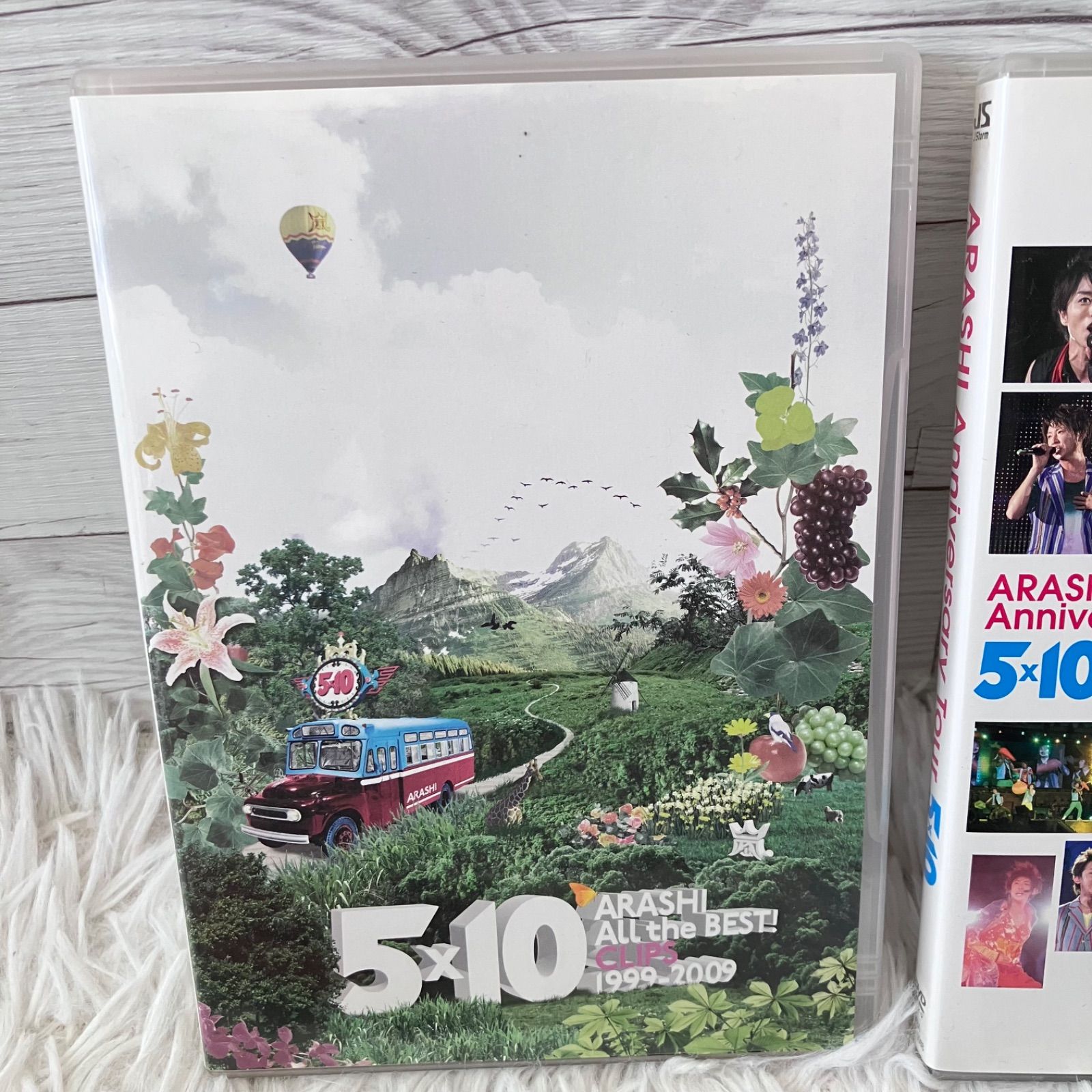 ARASHI アルバムCD　DVD 10点セット 4点セット 嵐 ARASHI 5×10 All the BEST! 1999-2009 初回限定盤