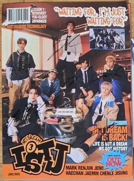 NCT DREAM(NCTドリーム・ドリム) ISTJ(잇티제) サイン入り アルバム 販売 イベント当選 販売証明 O