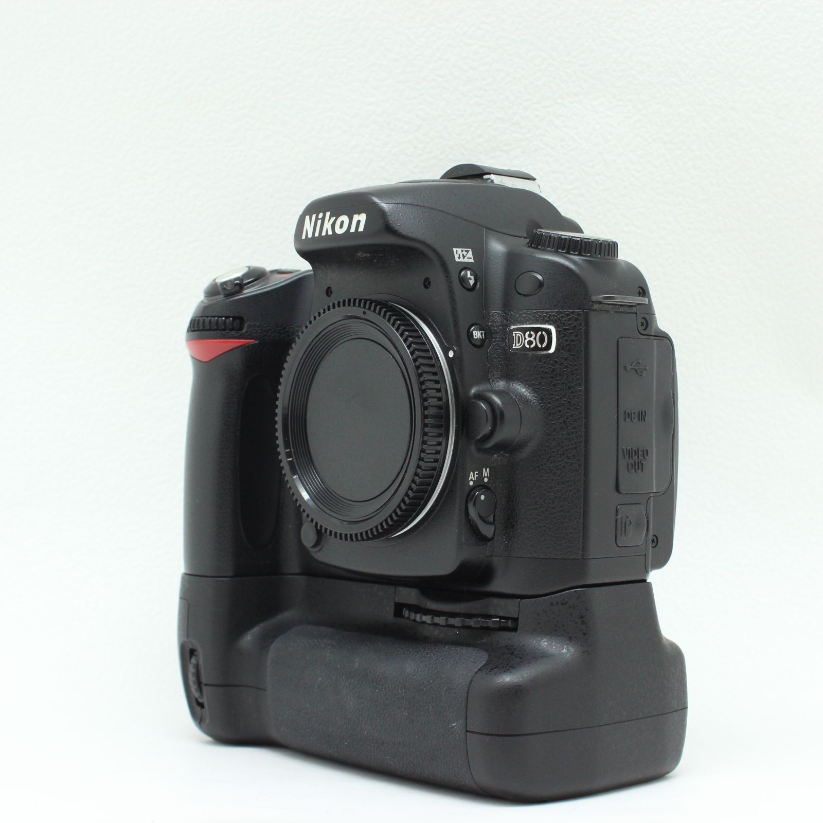 Nikon D80 ボディ バッテリーグリップ付 - メルカリ