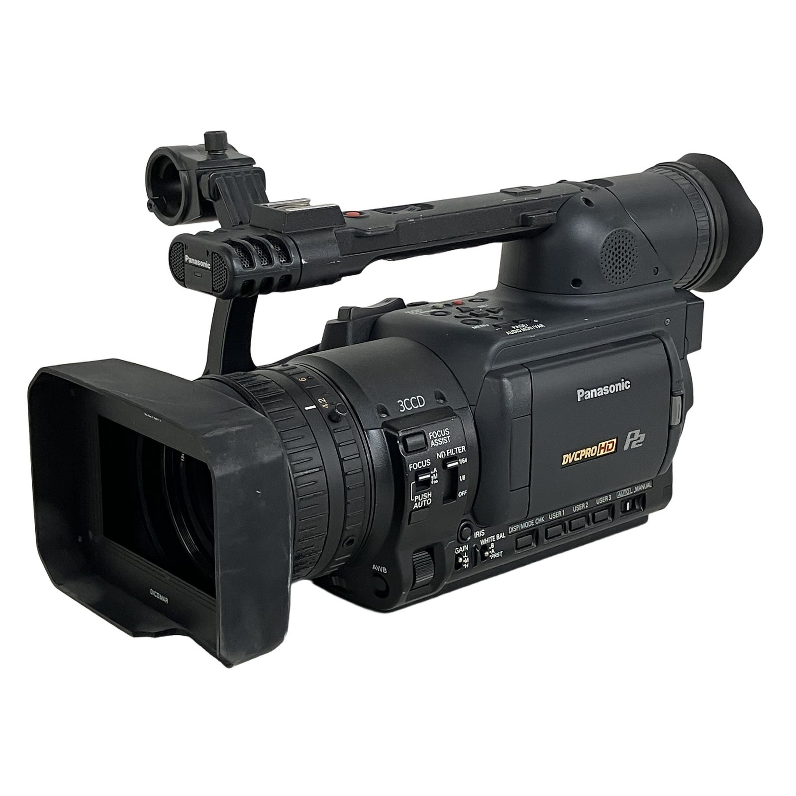 Panasonic AG-HVX200 デジタル シネマ ビデオカメラ P2HDカメラ パナソニック ジャンク Y11296408
