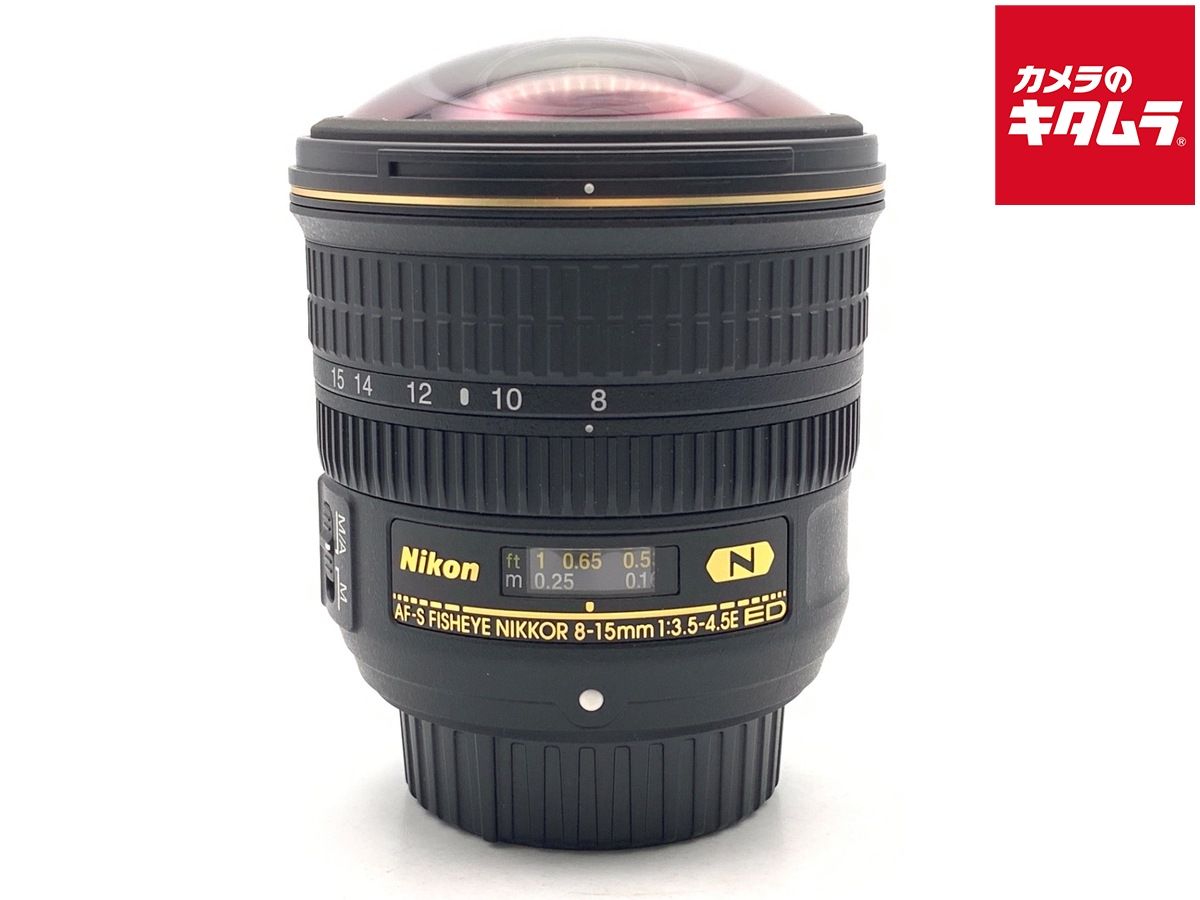 【中古】 【美品】 ニコン AF-S Fisheye 8-15mm f/3.5-4.5E ED