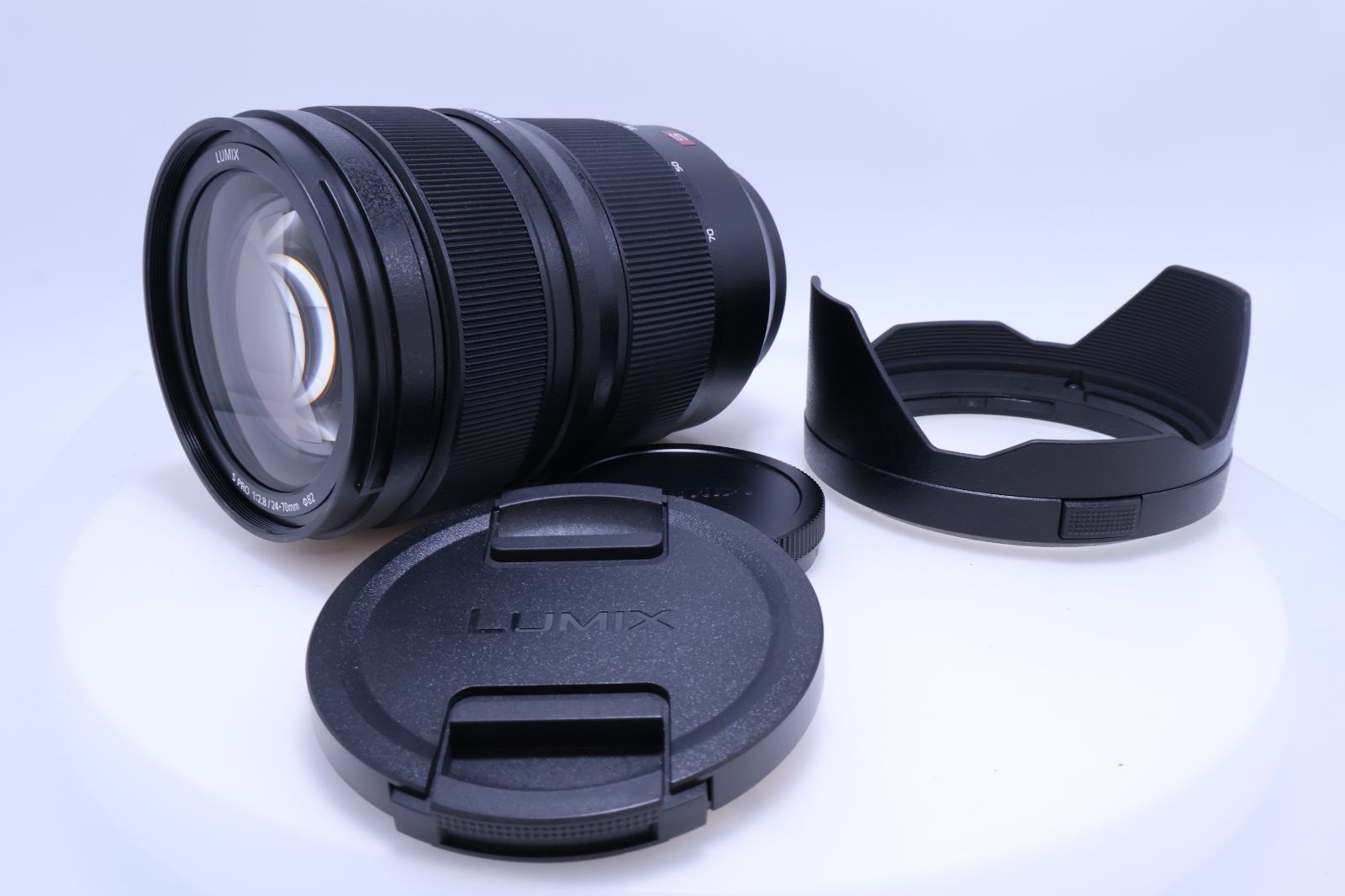 Panasonic LUMIX S PRO 24-70mm F2.8 (S-E2470) ブラック 大口径標準ズームレンズ フルサイズミラーレス一眼 Lマウントシステム用 ルミックス