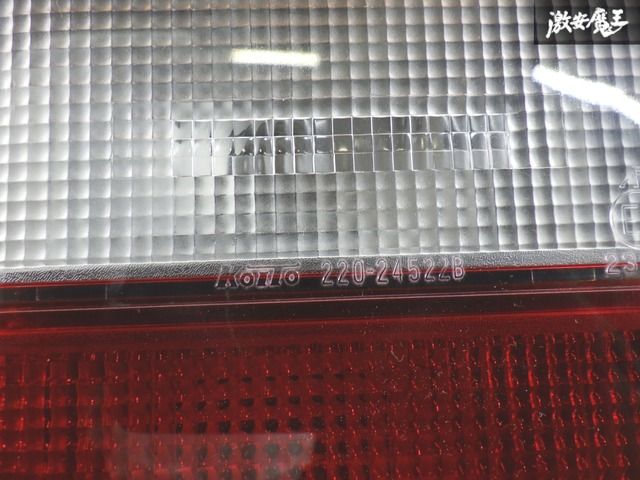 【ストア出品】 日産 純正 E24 キャラバン 2000年 テールライト テールランプ 左右セット KOITO 220-24522 NISSAN JDM 即納 棚8-4