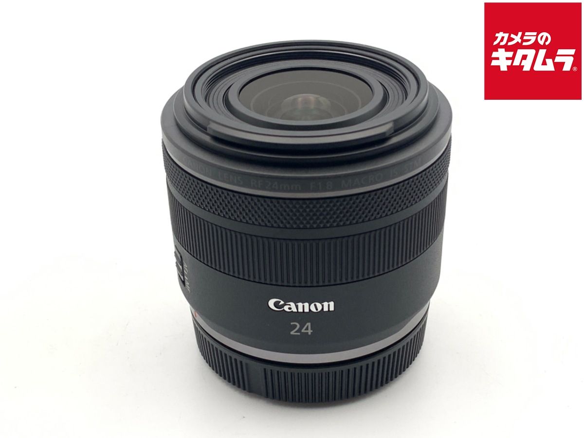 【中古】 【美品】 キヤノン RF24mm F1.8 マクロ IS STM