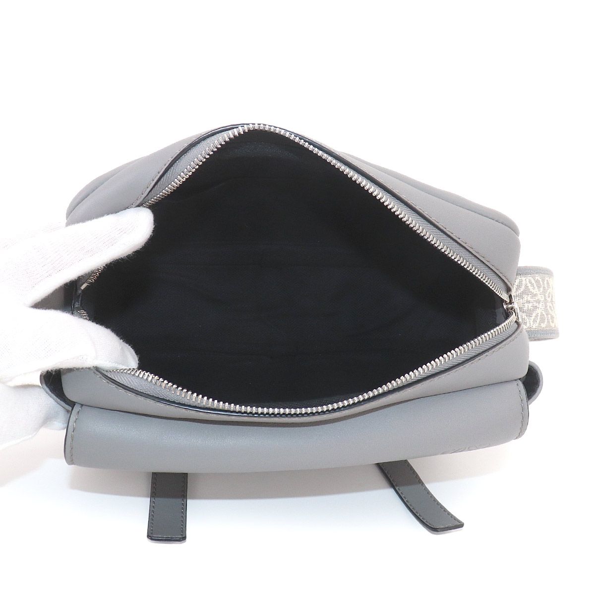 未使用 展示品 ロエベ LOEWE ミリタリー メッセンジャー XS ショルダー
