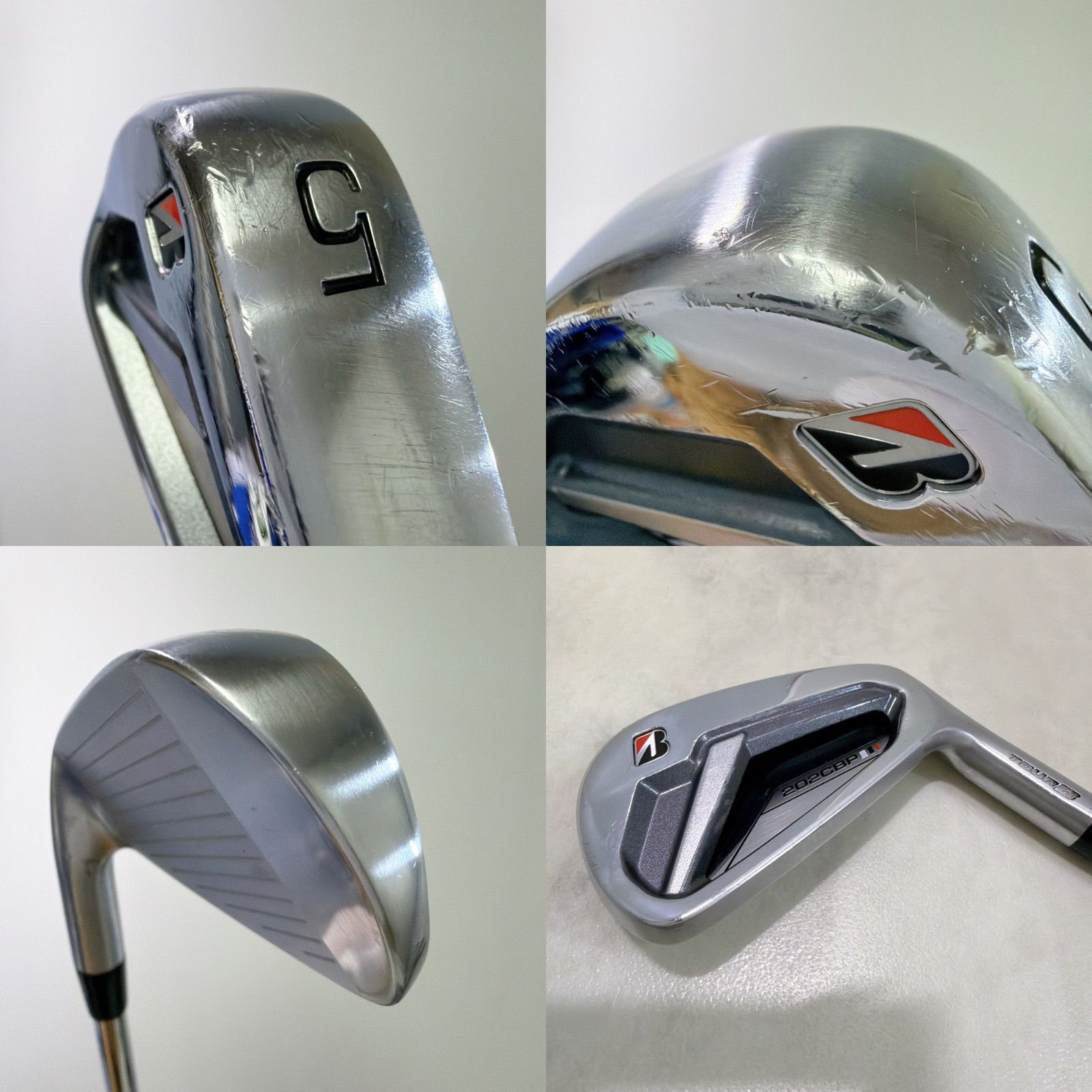 希少 ブリヂストン 202CBP 5番単品アイアン NS850GH フレックスR