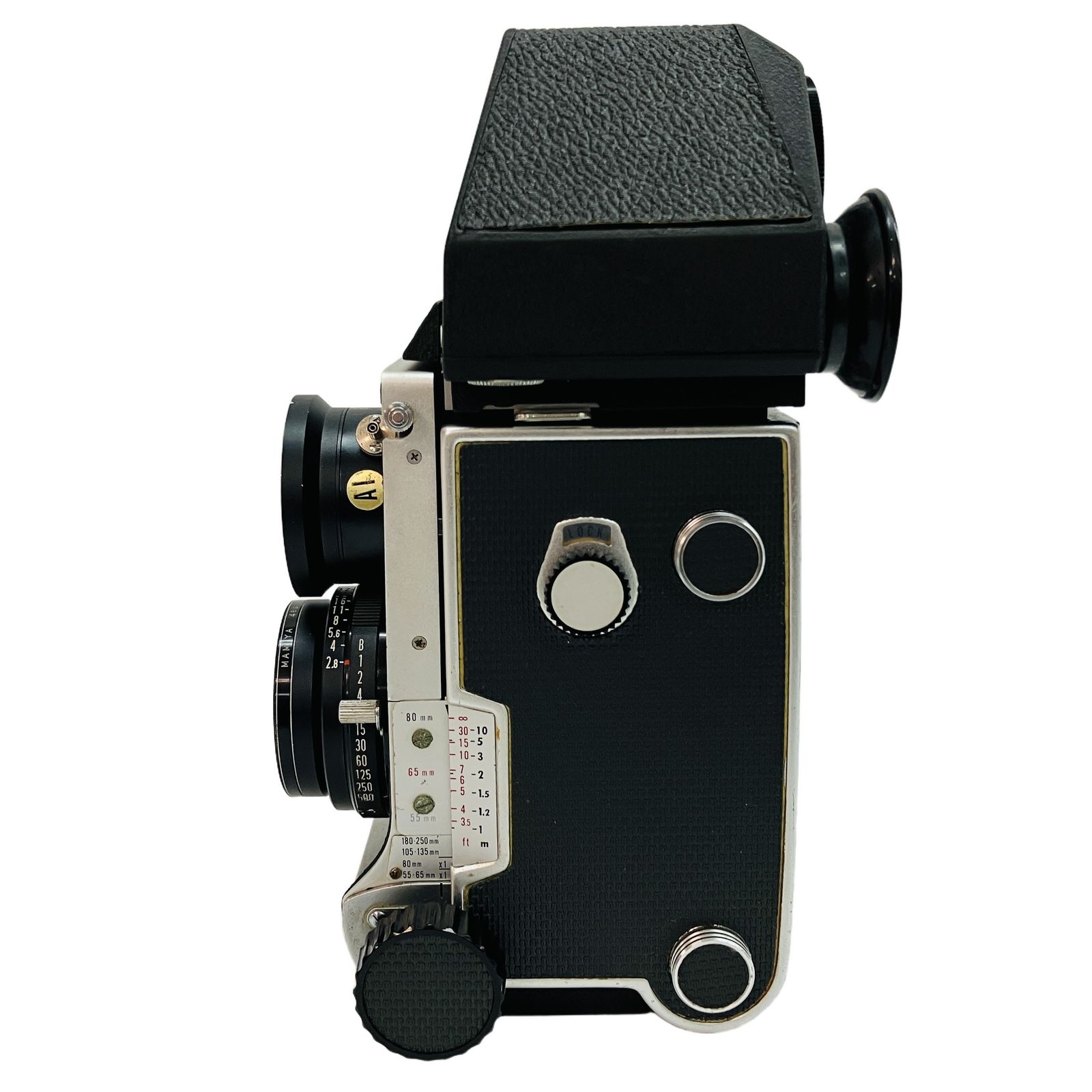 Mamiya C220 PROFESSIONAL CdSファインダー MAMIYA-SEKOR 80mm F2.8 二 