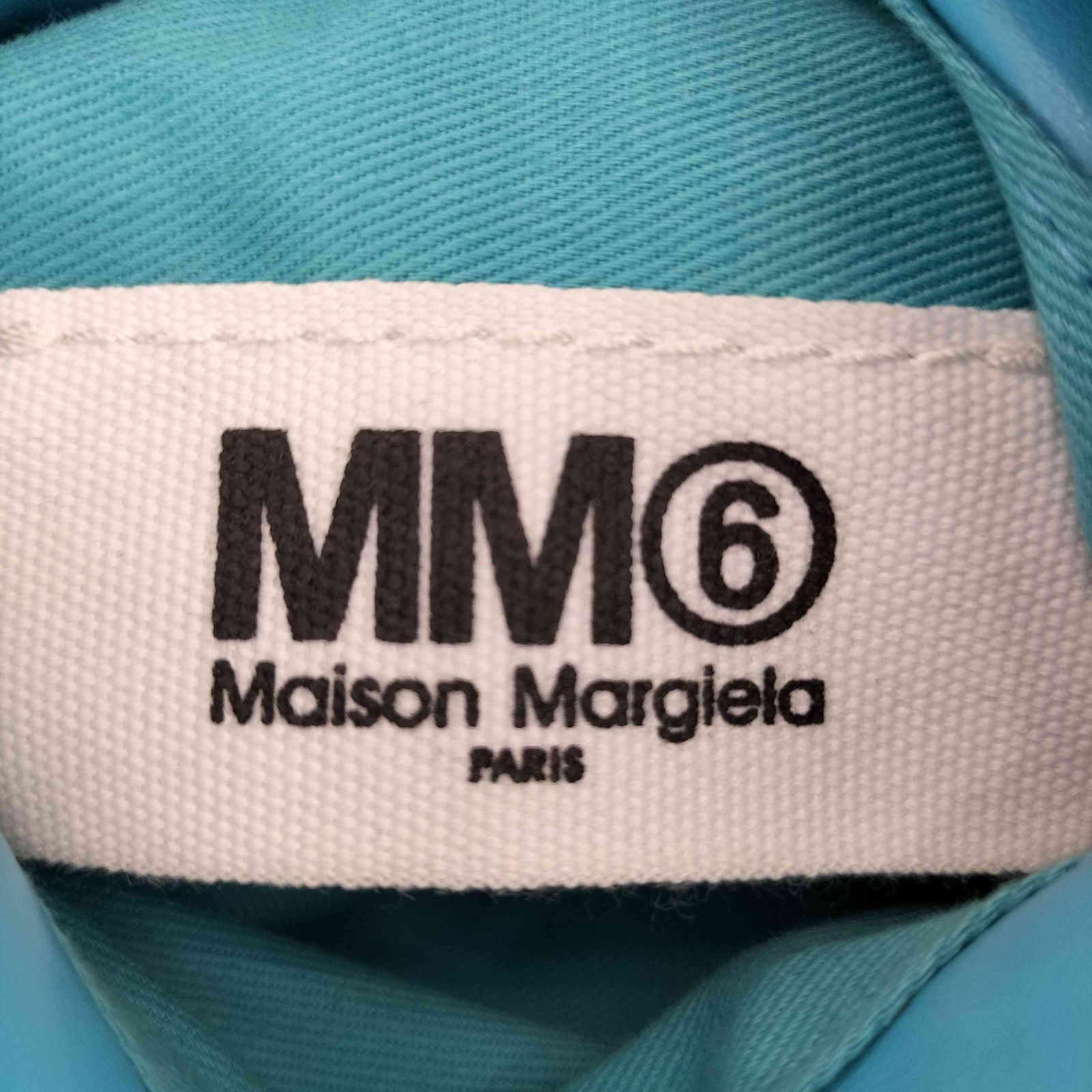 エムエムシックスメゾンマルジェラ MM6 Maison Margiela スカイブルー ハンドバッグ レディース 表記無