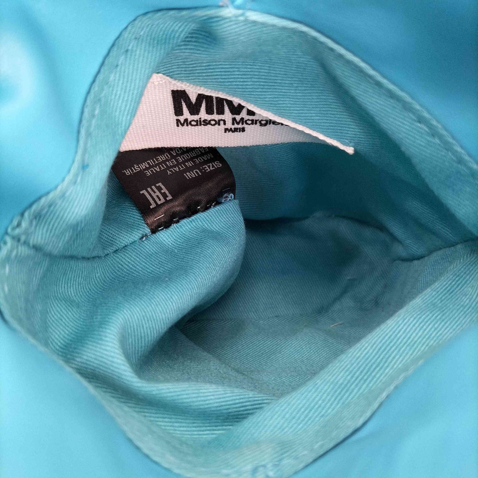 エムエムシックスメゾンマルジェラ MM6 Maison Margiela スカイブルー ハンドバッグ レディース 表記無