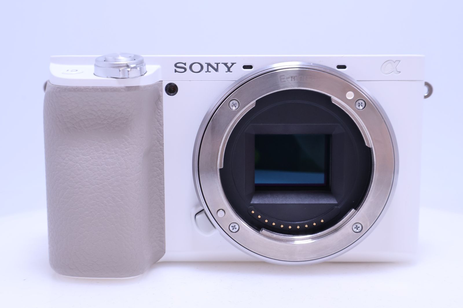 7,927回 極美品】SONY α6100 ボディ ホワイト ILCE-6100 ミラーレス