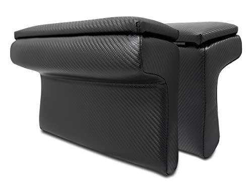 R★TRISTAR'S [ハイエース レジアスエース 200系 1型?8型 S-GL スーパーGL用] 小物入れ付き アームレスト 肘掛け コンソールボックス 左右セット (カーボン調レザー) c11f29c8