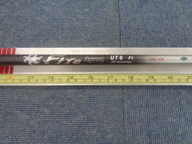 中古シャフト コンポジットテクノ Fire Express UT 6 – HR technology – F1 テーラーメイドスリーブ付き 500023