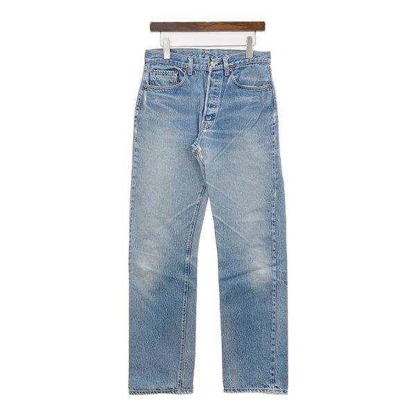 【中古】LEVI'S リーバイス 501 80s ジーンズ デニム パンツ 赤耳 ボタン裏558 アメカジ メンズ W32 インディゴ ズボン ボトムス DM19247■