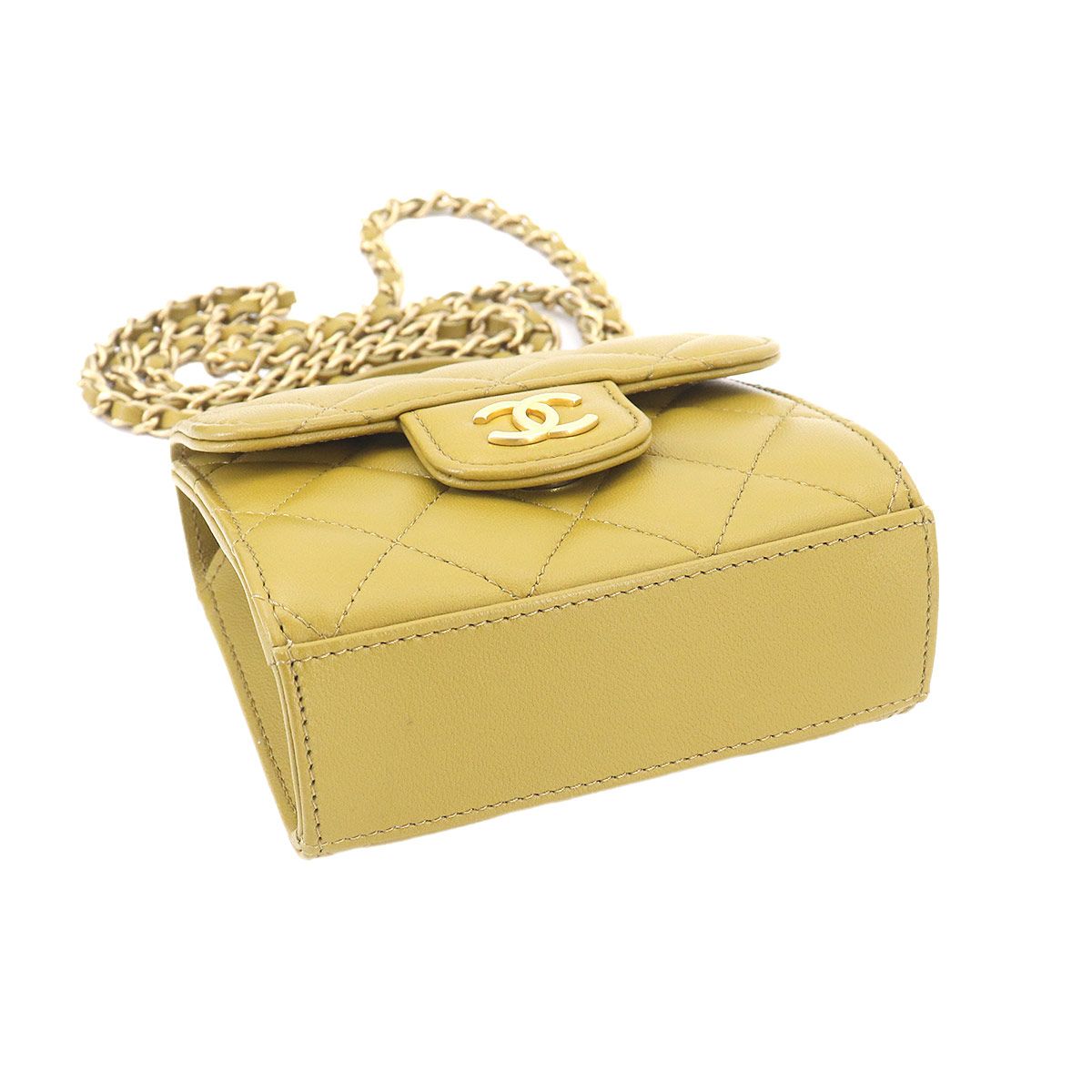 未使用 展示品 シャネル CHANEL マトラッセ ミニ チェーン ショルダー 