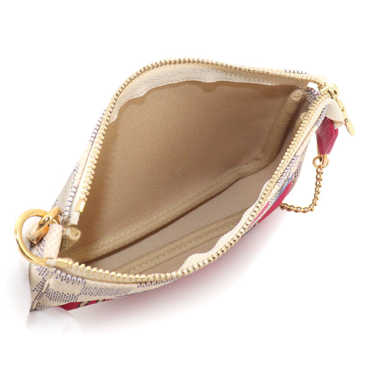 新品同様 ルイ ヴィトン LOUIS VUITTON ダミエ アズール ミニ