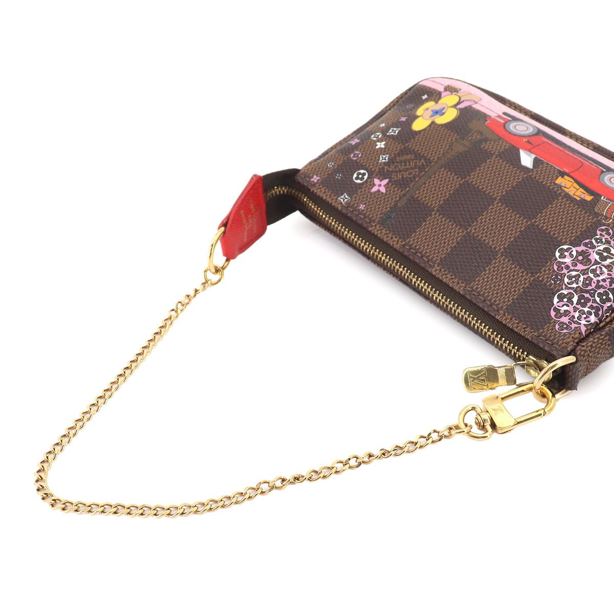 美品 ルイ ヴィトン LOUIS VUITTON ヴィヴィエンヌ ダミエ ミニ