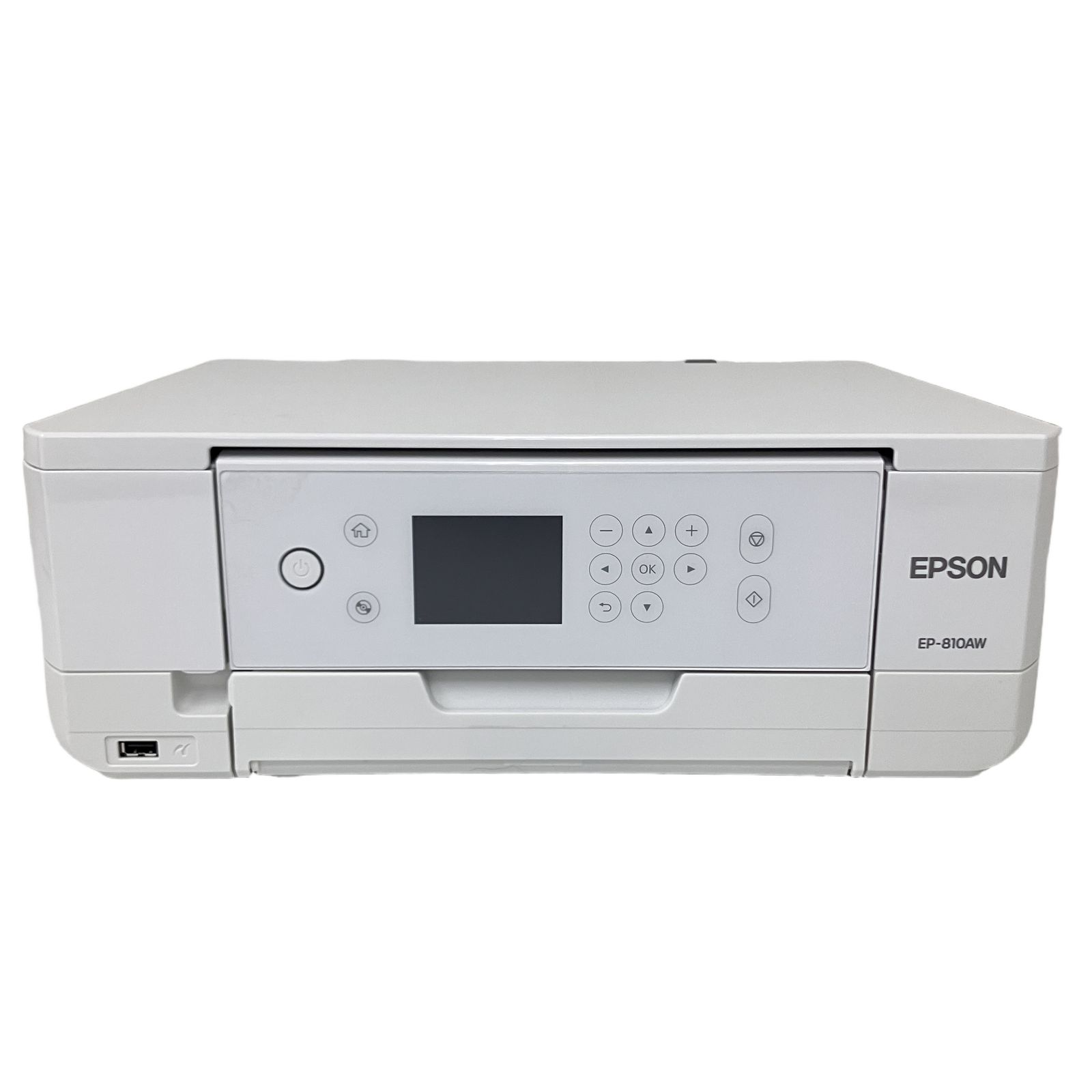 EPSON EP-810AW インクジェット プリンター A4 カラリオ エプソン ホワイト 複合機 家電 ジャンク O11303565